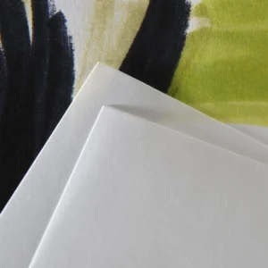 Detalle de la textura y barrera especial del papel Canson XL Marker