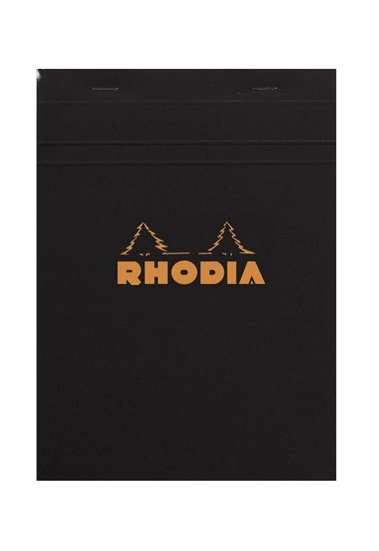 bloc rhodia n16 a5 cuadros negro