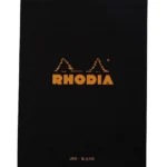bloc rhodia n16 a5 liso negro