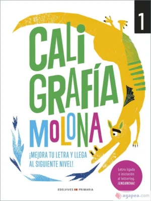 Cuaderno Caligrafia Molona 1 Edelvives
