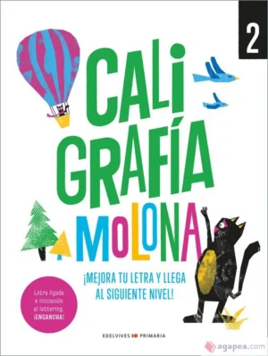 Cuaderno Caligrafia Molona 2 Edelvives