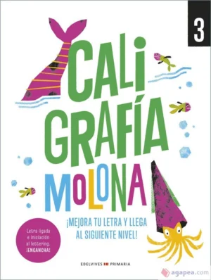 Cuaderno Caligrafia Molona 3 Edelvives