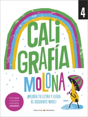 Cuaderno Caligrafia Molona 4 Edelvives - Portada