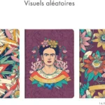 Colección de 3 modelos de cuadernos Clairefontaine Frida Kahlo A5