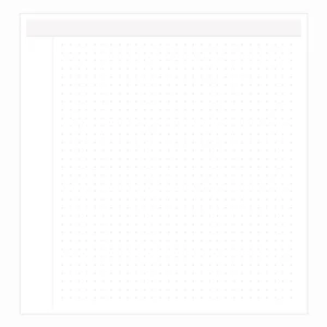 Interior pauta de puntos dots de 5 mm del cuaderno Oxford Europeanbook 1 Touch A5 Optik Paper