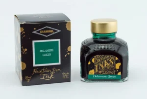 diamine 80ml delamere green botella