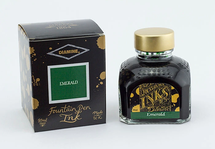 diamine 80ml emerald botella