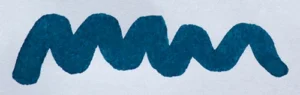 diamine 80ml majestic blue swatch