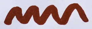 diamine 80ml oxblood swatch
