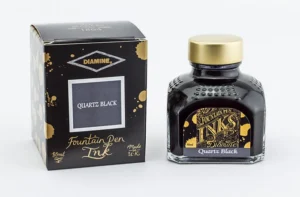 diamine 80ml quartz black botella