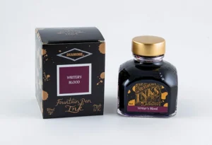 diamine 80ml writers blood botella