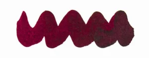 diamine 80ml writers blood swatch