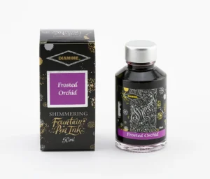 diamine shimmering 50ml frosted orchid botella