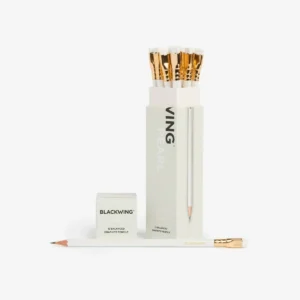 lapiz blackwing pearl white punta