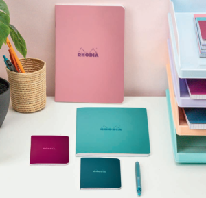 libretas grapadas rhodia couleurs