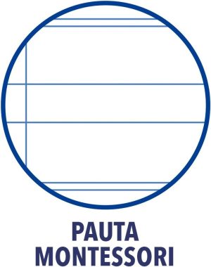 pauta montessori cuaderno oxford