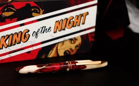 pluma estilografica esterbrook estie king of the night perfil