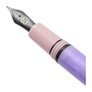 pluma estilografica esterbrook estie pastel halloween pink ghost abierta