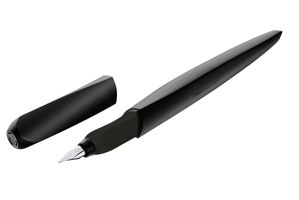 pluma estilografica pelikan twist calligraphy negro