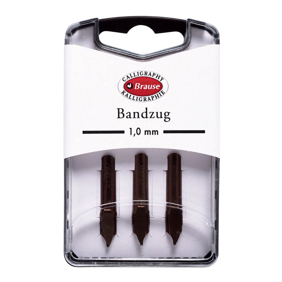 plumillas brause bandzug 1mm caja 3 unidades