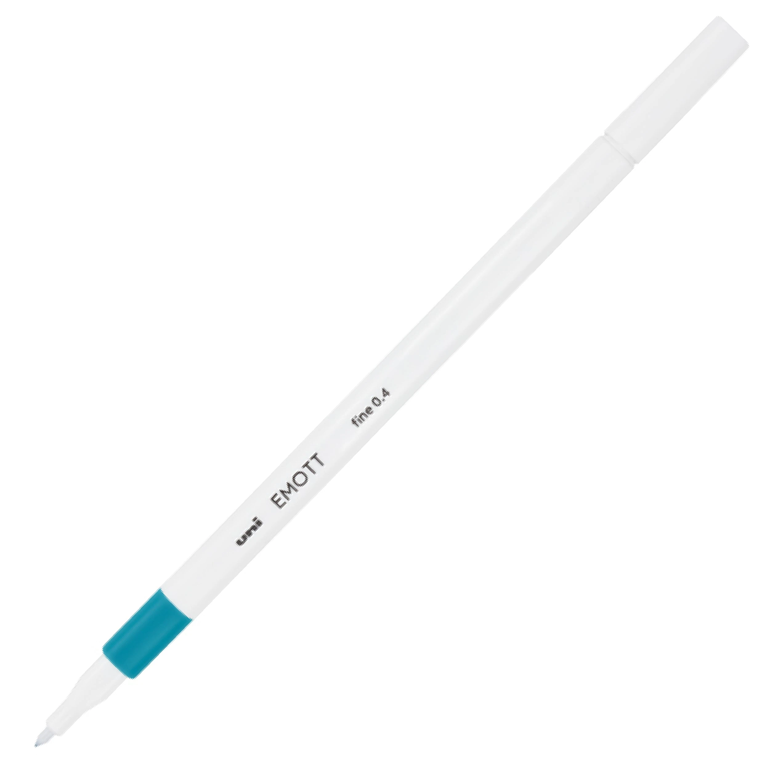 Rotulador calibrado fino Uni Emott 0.4 mm color Azul claro