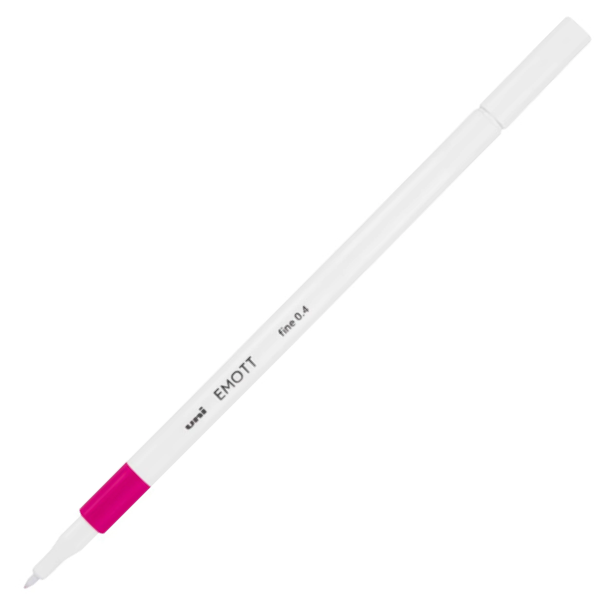 Rotulador calibrado fino Uni Emott 0.4 mm color Rosa