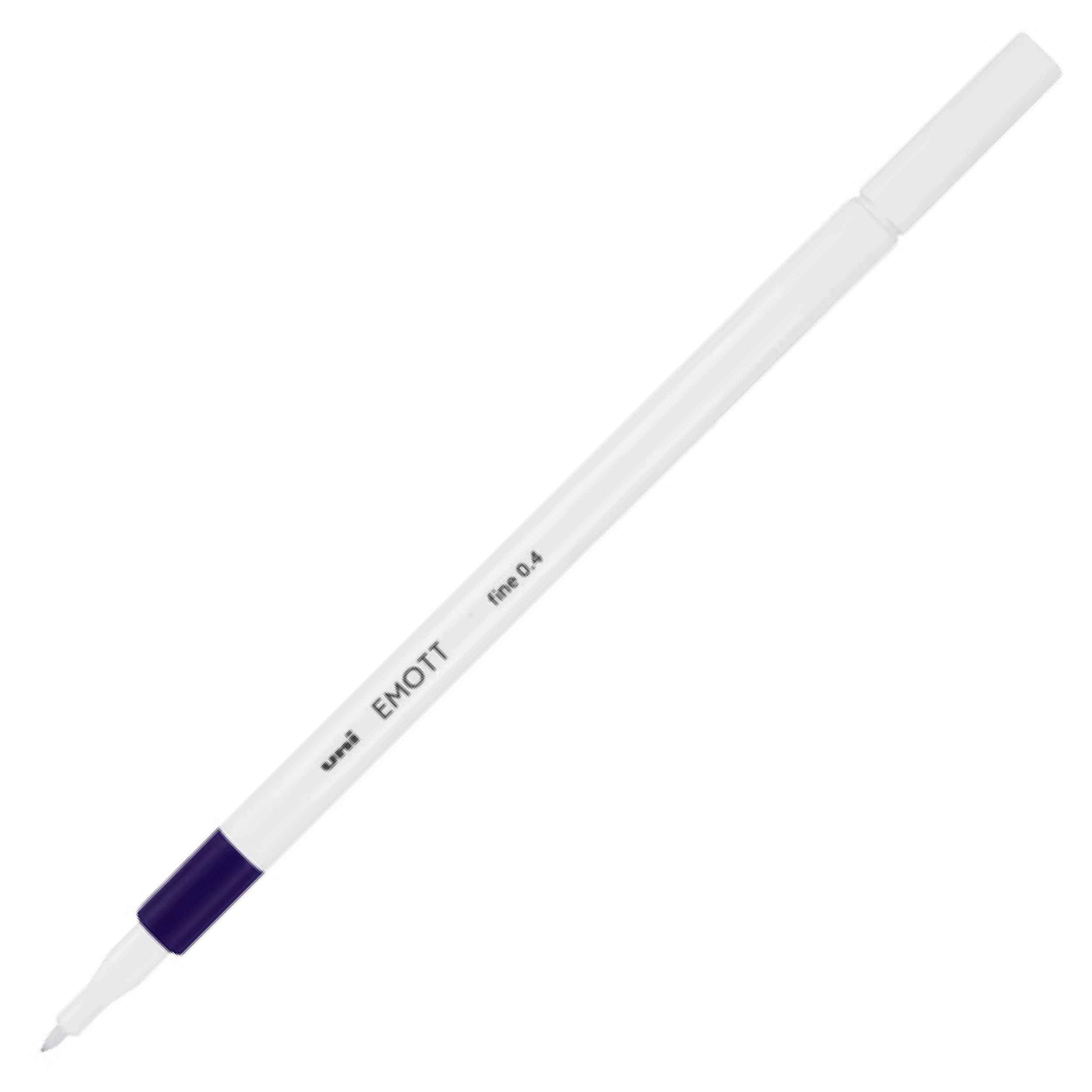 Rotulador calibrado fino Uni Emott 0.4 mm color Violeta