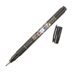 Rotulador Caligrafia Tombow Fudenosuke Punta Blanda Negro