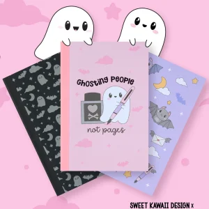 set 3 cuadernos esterbrook pastel halloween a5
