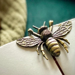 sujetapaginas esterbrook bee marcapaginas laton