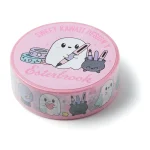 washi tape esterbrook pastel halloween pink ghosts