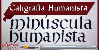 Lección 10 del curso de caligrafía