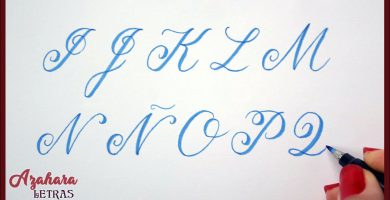 Lección 17 del curso de caligrafía