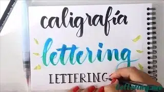 Curso de lettering online gratis lección 1