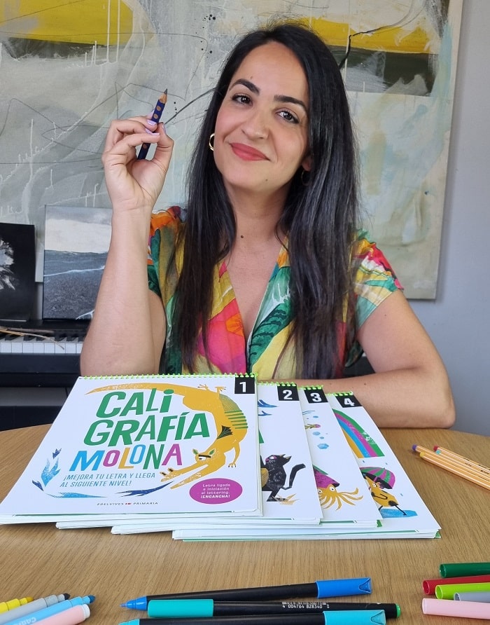 Método Azahara Letras caligrafía para niños