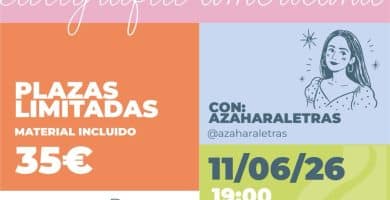Taller de caligrafía en Madrid